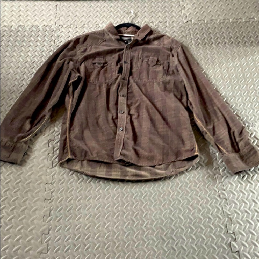 Men’s XL corduroy long sleeve shirt